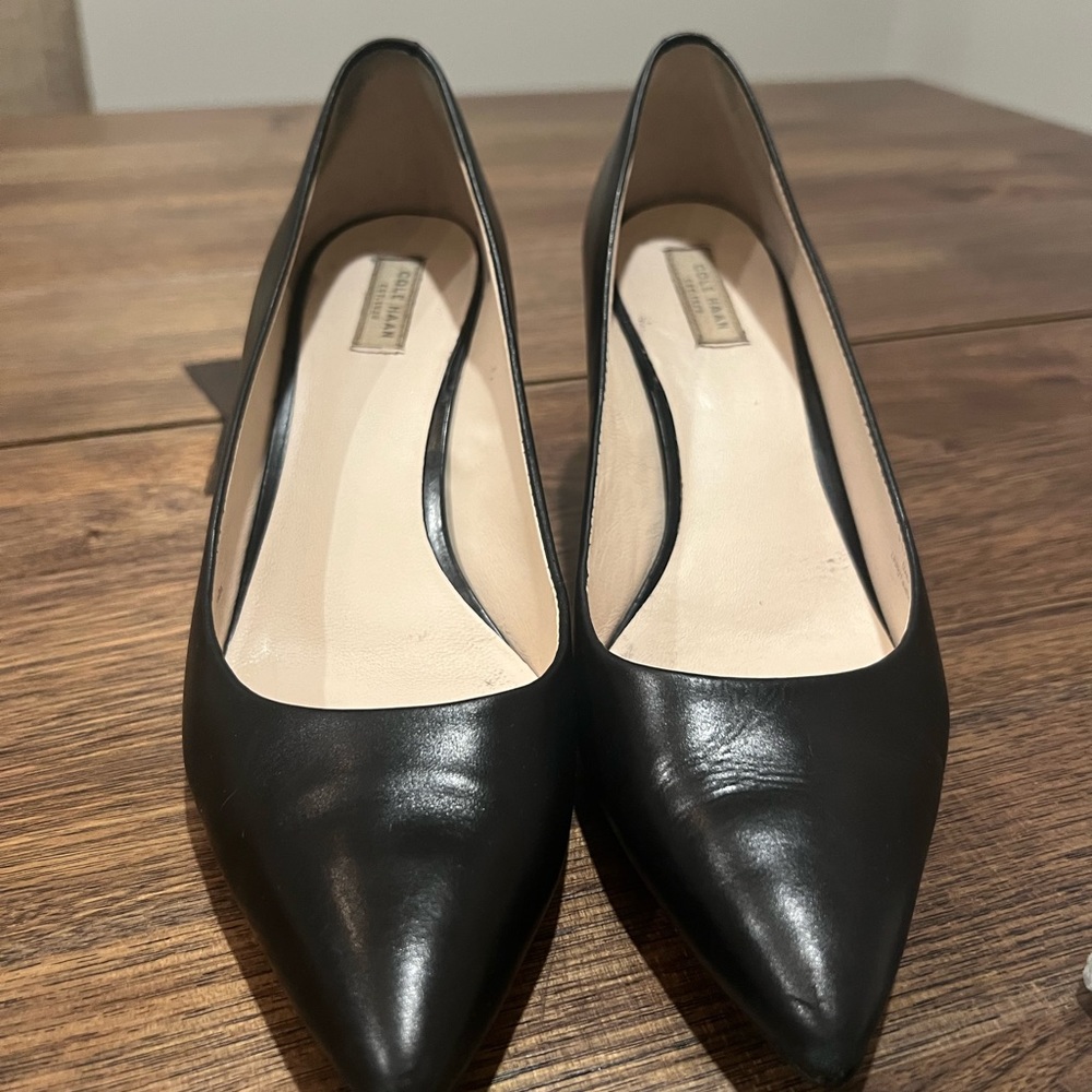 Cole haan leather heels